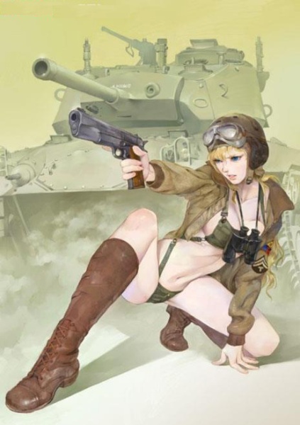 HF12001 1/12 M24 Valkyrie -Hilda R. Chaffee-