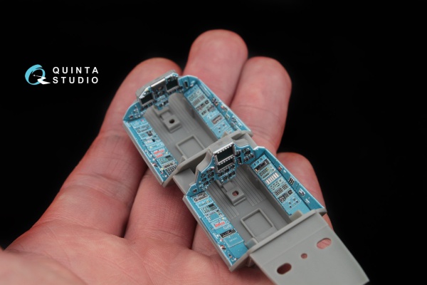 QD48047 1/48 3D Декаль интерьера кабины Су-30 МКК (для модели HobbyBoss)