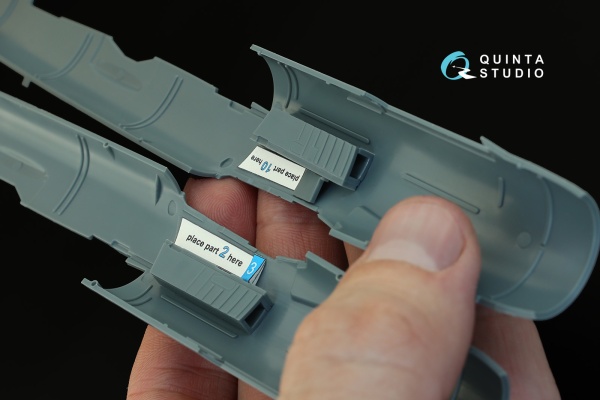 QD48077 1/48 3D Декаль интерьера кабины МиГ-21ПФМ (изумрудные панели) (для модели Eduard)