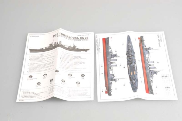Т05745 USS Tuscaloosa  CA-37