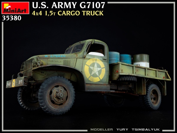 MA35380 Американский G7107 4X4 1,5 т армейский грузовик