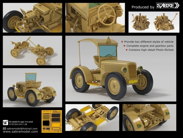 35A11 1/35 Hanomag RL-20 Tractor