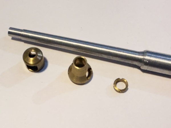 48B01 Металлический ствол Tiger I (early model) 88mm KwK 36 L/56