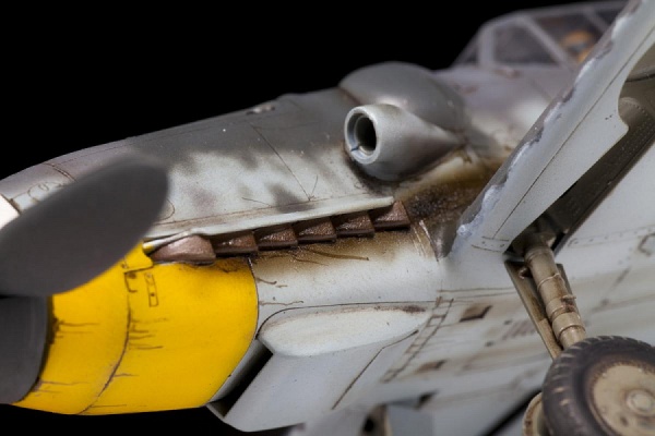 4816 Немецкий истребитель Messerschmitt BF-109 G6