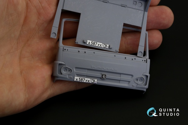 QDS-35068 1/35 3D Декаль интерьера КАМАЗ-43509 (Звезда) (малая версия)