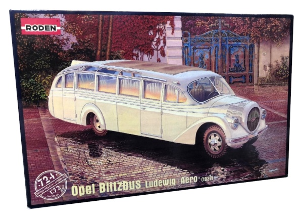 ROD724 Opel Blitzbus Ludewig Aero 1937 1/72