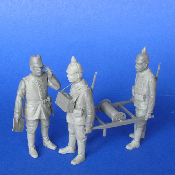 MCF35173 1/35 Немецкие солдаты, телефонисты, Первая Мировая Война