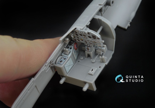 QD48020 1/48 3D Декаль интерьера кабины Ил-2  (для модели Tamiya)