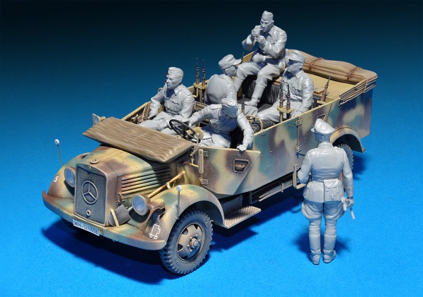 MA35139 1/35 Немецкий полноприводный автомобиль Kfz.70 MB 1500A