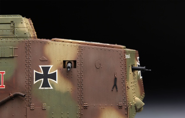 TS-017 1/35 German A7V Tank(Krupp)