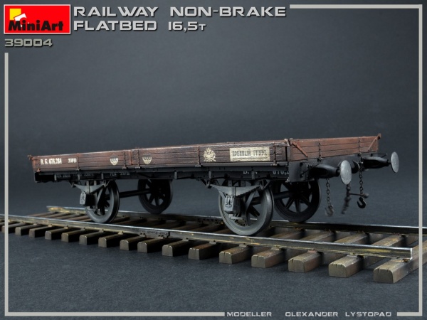 MA39004 1/35 Железнодорожная Бестормозная Платформа 16,5 т