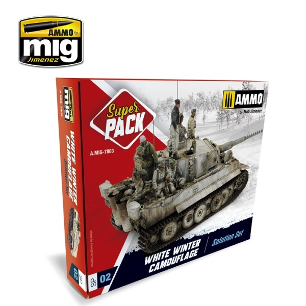 AMIG7803 WHITE WINTER CAMOUFLAGE WEATHERING SET AMIG7803 WHITE WINTER CAMOUFLAGE WEATHERING SET