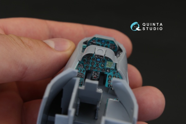 QD48155 1/48 3D Декаль интерьера кабины Ми-24П (для модели Звезда)