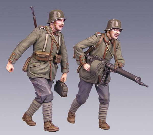 MCF35103R 1/35 Немецкие солдаты. Первая Мировая Война 2 фигуры