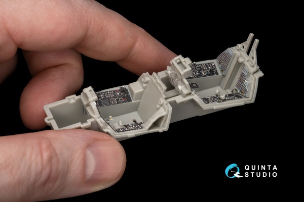 QD48231 1/48 3D Декаль интерьера кабины F-14A Late (для модели Tamiya)
