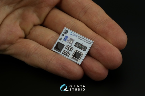 QDS-35079 1/35 3D Декаль интерьера кабины К-4386 Тайфун ВДВ (Звезда) (Малая версия)