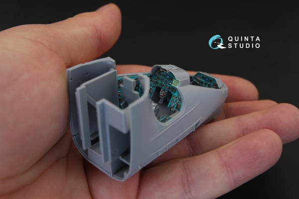 QD48155 1/48 3D Декаль интерьера кабины Ми-24П (для модели Звезда)