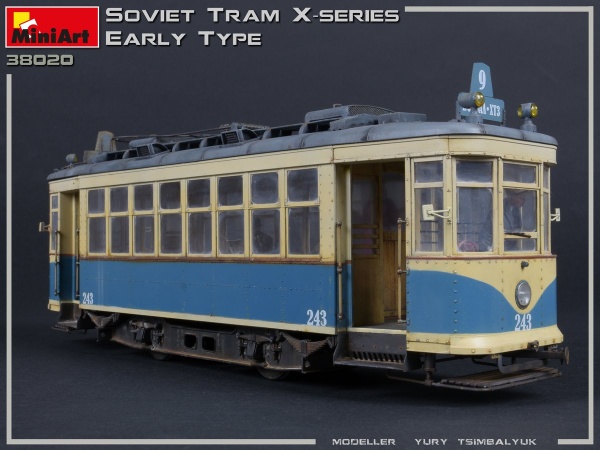 MA38020 1/35 Советский Трамвай "Х"-серии. Ранний Тип