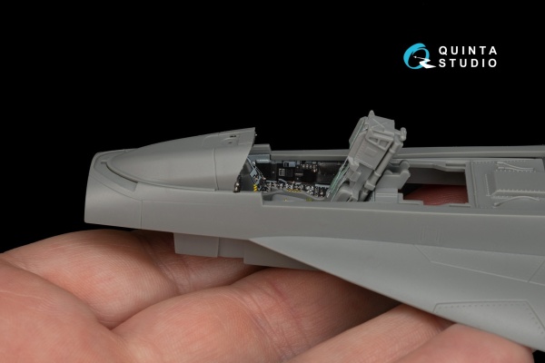 QD48198 1/48 3D Декаль интерьера кабины F/A-18E (для модели Meng)