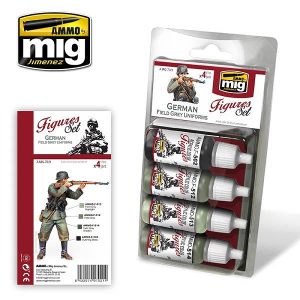 AMIG7021 GERMAN FIELD GREY UNIFORMS AMIG7021 GERMAN FIELD GREY UNIFORMS