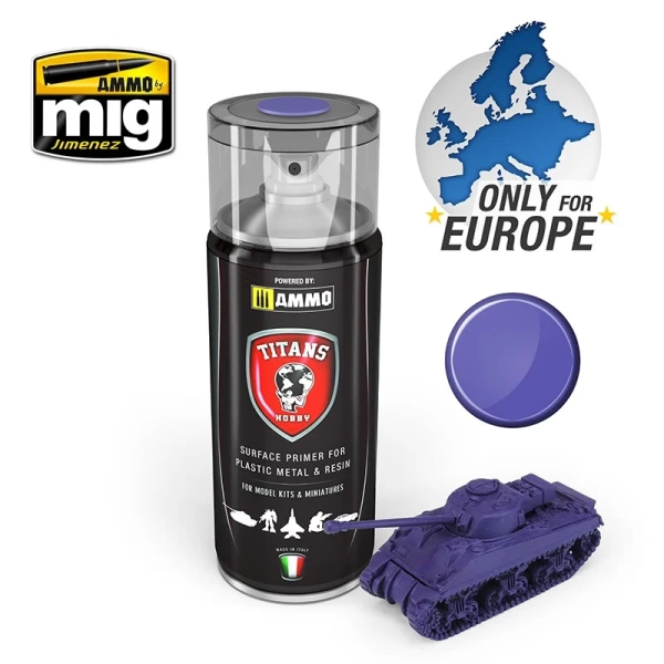TTH107 TITANS HOBBY: MAGIC PURPLE MATT PRIMER TTH107 TITANS HOBBY: MAGIC PURPLE MATT PRIMER