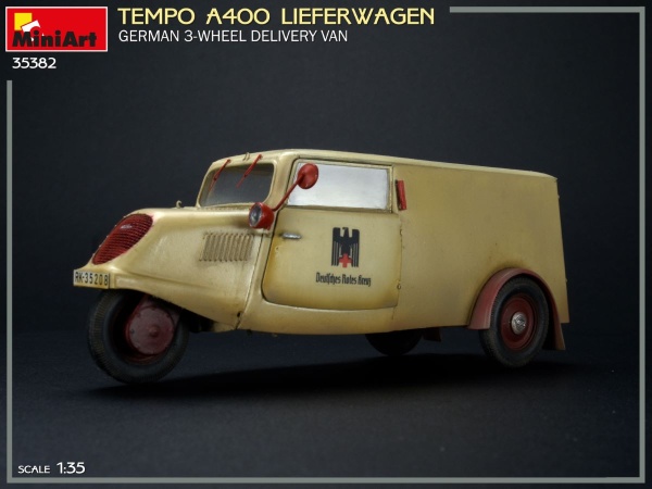 MA35382 "Tempo A400 Lieferwagen. German 3-Wheel Delivery Van" 