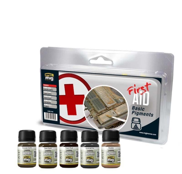AMIG7448 FIRST AID BASIC PIGMENTS AMIG7448 FIRST AID BASIC PIGMENTS