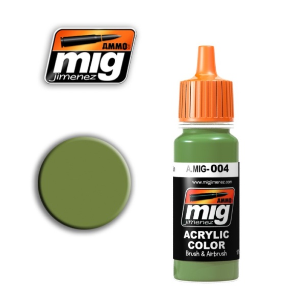 AMIG0004 RAL 6011 B Resedagrun  (Зелёный) AMIG0004 RAL 6011 B Resedagrun  (Зелёный)