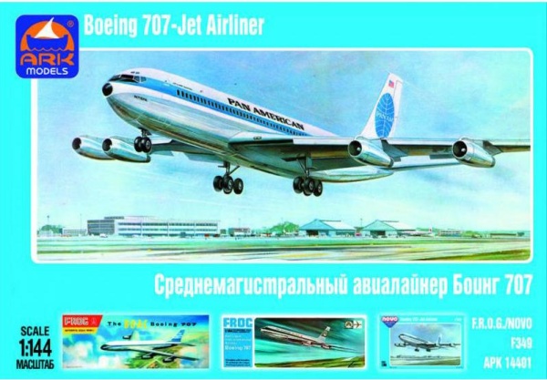 ARK14401 Авиалайнер Боинг-707