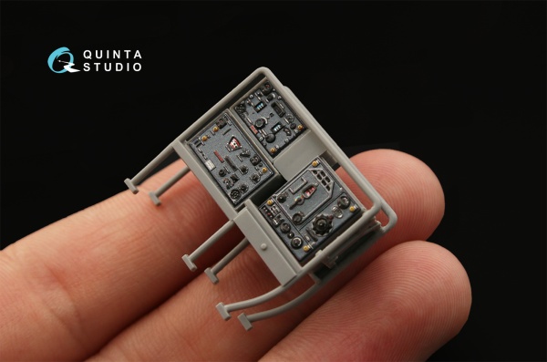 QD35011 1/35 3D Декаль интерьера кабины для KFZ 251 Ausf.A (для модели ICM)