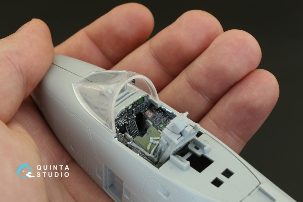 QD48076 3D Декаль интерьера кабины A-10A (для модели Italeri)