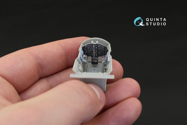 QD48137 1/48 3D Декаль интерьера кабины МиГ-15 бис (для модели Bronco)