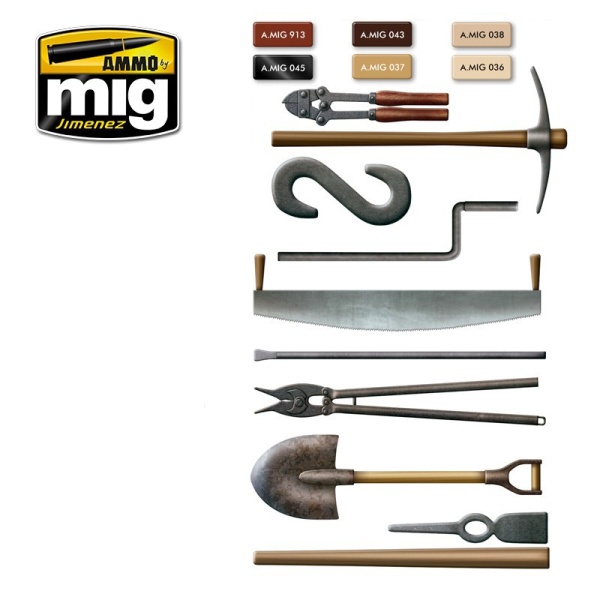 AMIG7112 TOOL COLORS (Набор цветов для инструмента) AMIG7112 TOOL COLORS (Набор цветов для инструмента)