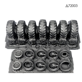 Д72003 1/72 Колеса "Урал" с ИД-П284