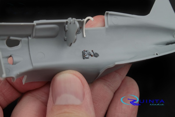 QD48021 1/48 3D Декаль интерьера кабины И-16 тип 5 (для конверсии из любых моделей И-16 тип 10)