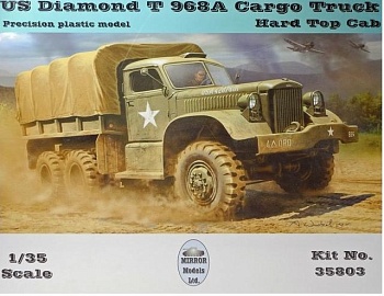 MM35803 1/35 U.S. Diamond T968 Cargo Truck Hard Top Cab