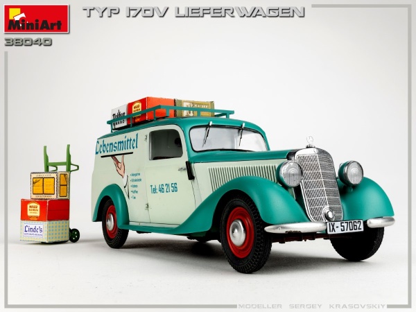MA38040 Автомобиль Typ 170V Lieferwagen