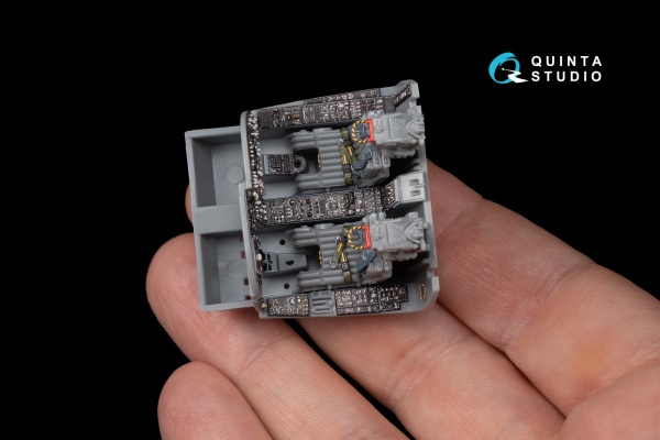 QD48165 1/48 3D Декаль интерьера кабины A-6E Intruder (для модели HobbyBoss)