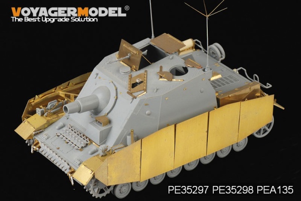 PE35297 1/35 WWII German Sturmpanzer IV Brummbar Mid Version Basic (For DRAGON 6460)