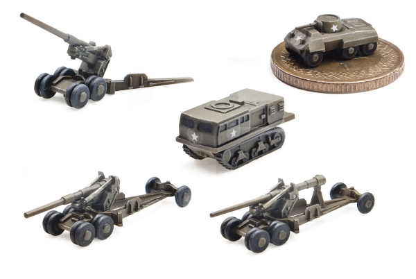 SE73517 1/350 USA Korea WAR & WW2 Landing Vehicle set