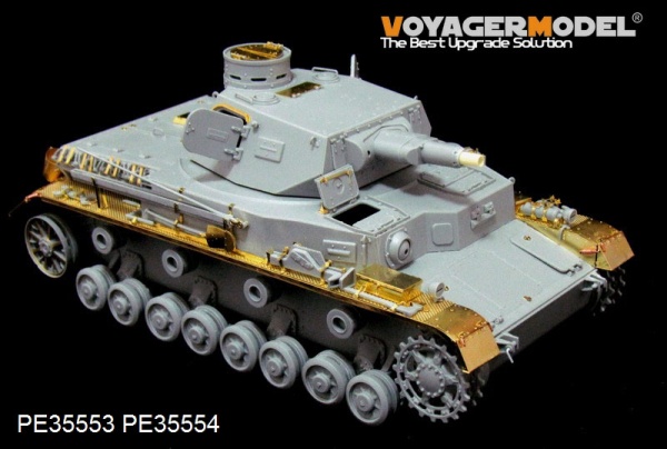 PE35554 1/35 WWII German Pz.Kpfw.IV Ausf.A Fenders(For DROGON 6767)