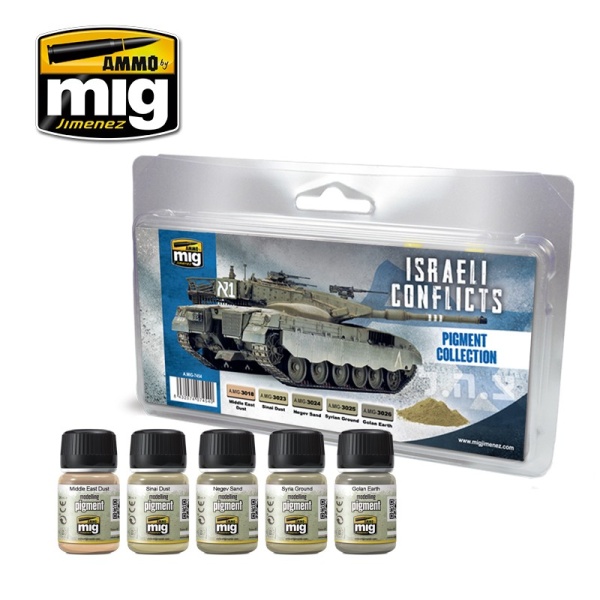 AMIG7454 ISRAELI CONFLICTS PIGMENTS COLLECTION AMIG7454 ISRAELI CONFLICTS PIGMENTS COLLECTION