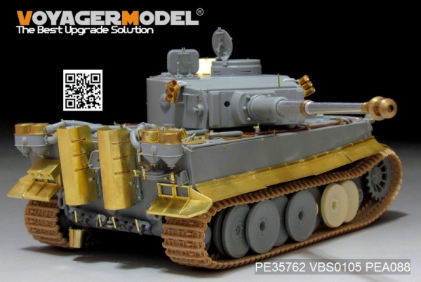 PE35762 WWII German Tiger I Initial Production Afrika korp(DRAGON 6286/6600+9142)