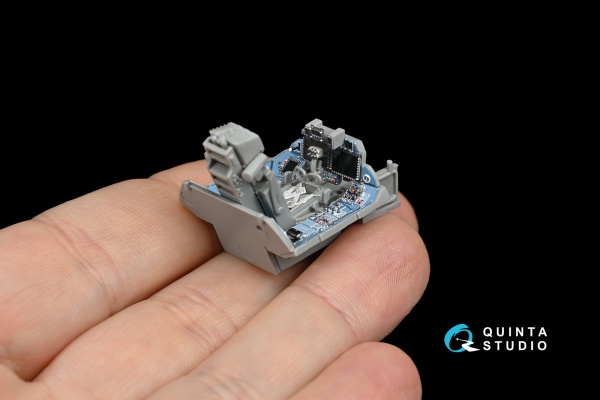 QD48057 1/48 3D Декаль интерьера кабины Су-35C (для модели GWH)