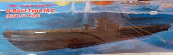 80915 1/700 Electric submarines - the German U-511