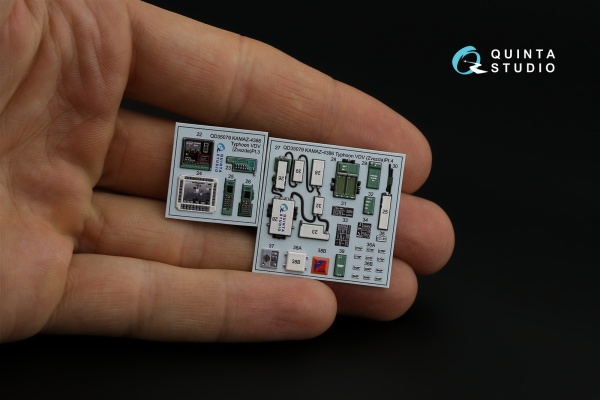 QD35079 1/35 3D Декаль интерьера кабины К-4386 Тайфун ВДВ (Звезда)