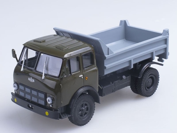 Н758.зс МАЗ-503Асамосвал 1975г. (зеленый/серый) Н758.зс МАЗ-503Асамосвал 1975г. (зеленый/серый)