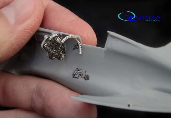 QD48022 1/48 3D Декаль интерьера кабины И-16 тип 10 (для любых моделей)