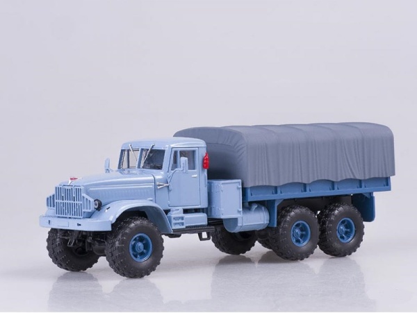 Н288 КрАЗ-255Б (1967-69г) зеленый матовый 1/43