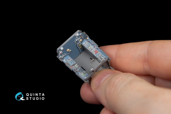 QD48062 1/48 3D Декаль интерьера кабины Су-27УБ (для модели GWH)